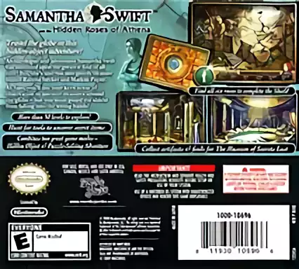 Image n° 2 - boxback : Samantha Swift and the Hidden Roses of Athena (Trimmed 242 Mbit)(Intro)